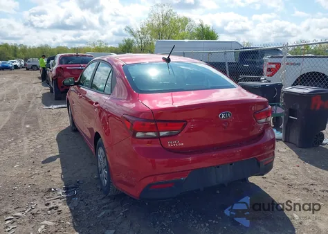 2020 Kia Rio S from USA, damaged, VIN 3KPA24AD6LE311693